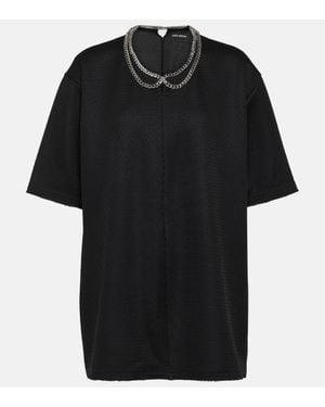 Junya Watanabe Chain-Detail Top - Black