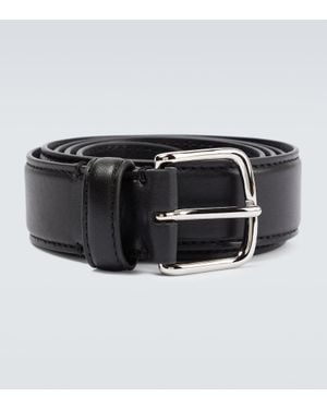 The Row Guertel Classic Aus Leder - Schwarz