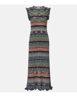 Ulla Johnson Abito Midi Ajak - Grigio