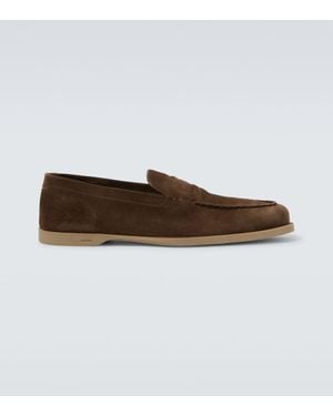 John Lobb Mocasines Pace De Ante - Marrón