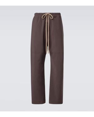 Fear Of God Fleece Sweatpants - Brown