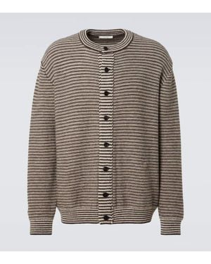 The Row Cardigan Doyle Aus Alpakawolle - Braun