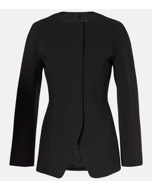 Max Mara Girone Viscose Jersey Jacket - Black
