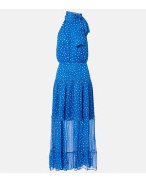 RIXO London Midikleid Layla - Blau