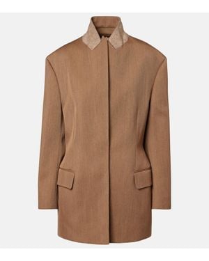 FFORME Blazer Malina Aus Schurwolle - Braun
