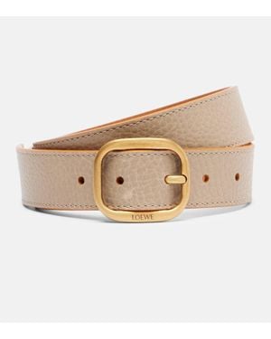 Loewe Guertel Aus Leder - Natur