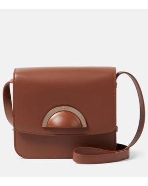 Gabriela Hearst Borsa A Tracolla Bethania - Marrone