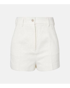 Dolce & Gabbana Shorts Aus Einem Baumwollgemisch - Weiß
