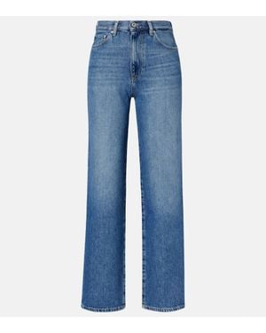 AG Jeans Jean Ample Kora A Taille Mi-Haute - Bleu