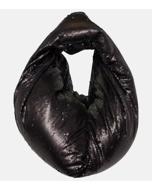 Rick Owens Daunenjacke Mit Pailletten - Schwarz