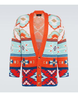 Alanui Cardigan Desert Road Aus Jacquard - Mehrfarbig