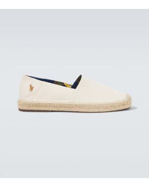 Polo Ralph Lauren Canvas Espadrilles - White