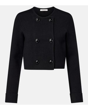Dorothee Schumacher Jacke Sharp Ambition Aus Einem Wollgemisch - Schwarz