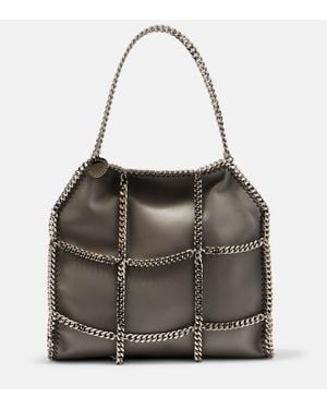 Stella McCartney Tote Falabella Small Aus Lederimitat - Schwarz