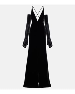 Costarellos Velvet Dresses for Women | Lyst