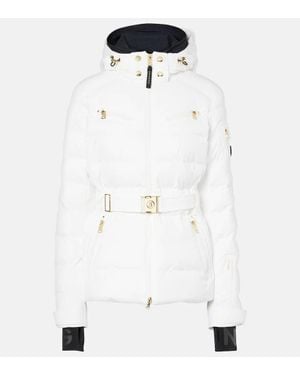 Bogner Chaqueta De Esqui Ellya Con Cinturon - Blanco