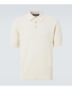 Dolce & Gabbana Polo Dg - Neutro