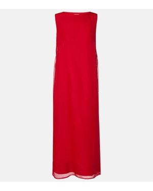 Altuzarra Abito Lungo Jools - Rosso