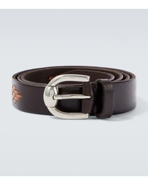Brunello Cucinelli Leather Belt - Black