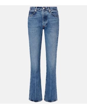 FRAME Jean Droit The Vertical - Bleu