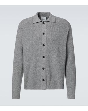 Allude Hemdjacke Aus Baumwolle Und Kaschmir - Grau