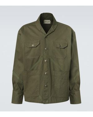 Greg Lauren Feldjacke Aus Baumwolle - Grün