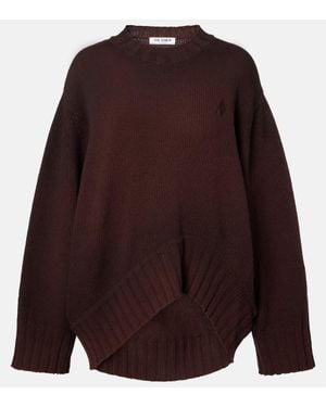 The Attico Pullover Aus Wolle Und Kaschmir - Lila