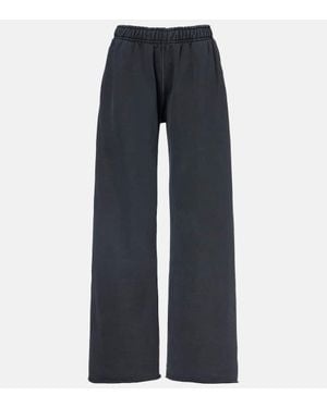 SLVRLAKE Denim Cotton Jersey Joggers - Blue