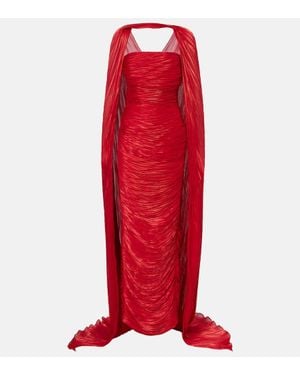 Marmar Halim Robe Bustier Longue - Rouge