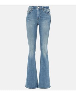 FRAME Jeans Le High Flare A Vita Alta - Blu