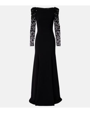 Jenny Packham Sylvia Embellished Gown - Black