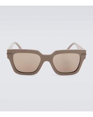 Fendi Occhiali Da Sole Squadrati - Marrone