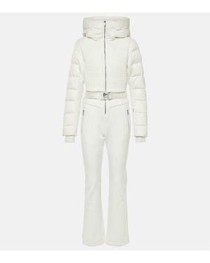 Fusalp Marie Ii Quilted Down Ski Suit - White