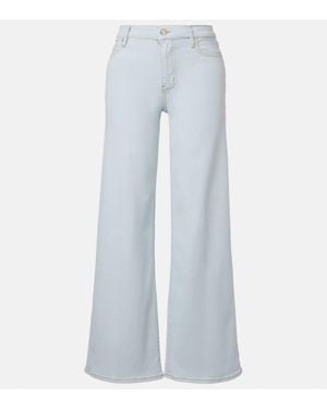 FRAME Jeans A Gamba Larga Le Slim Palazzo - Blu