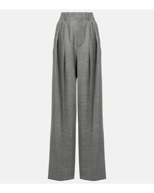 パンツ Saint Laurent Medallion Pattern Trousers Saint Laurent Medallion Pattern Trousers in Blue | Lyst