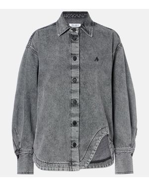 The Attico Jeanshemd - Grau