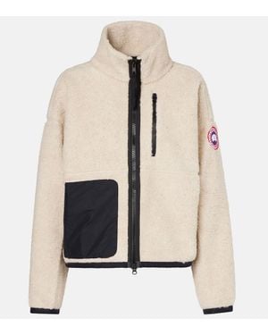 Canada Goose Jacke Simcoe Aus Einem Wollgemisch - Natur