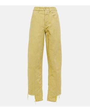 Jil Sander Jeanshose - Gelb