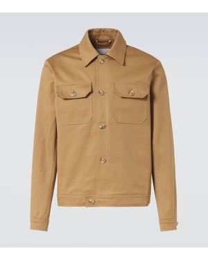 King & Tuckfield Cotton Jacket - Natural