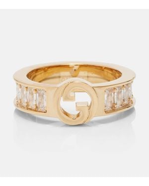 Gucci Blondie Embellished Ring - Metallic