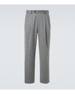 AURALEE Hose Aus Kaschmir - Grau