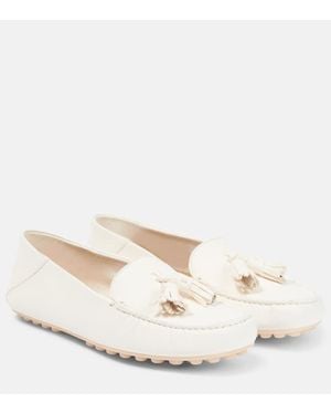 Loro Piana Mocassini Dot Sole - Neutro