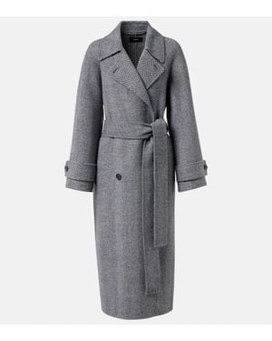 JOSEPH New Navarre Virgin Wool Coat - Grey
