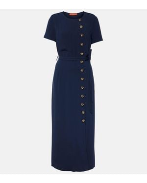 Altuzarra Rosa Midi Dress - Blue