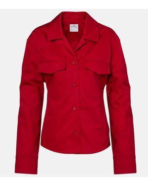 Courreges Chemise A Logo - Rouge