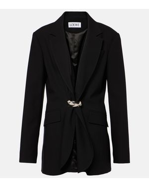 Loewe Wool Blazer - Black