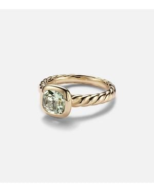 David Yurman Dy Mercer 18Kt Ring With Prasiolite - White