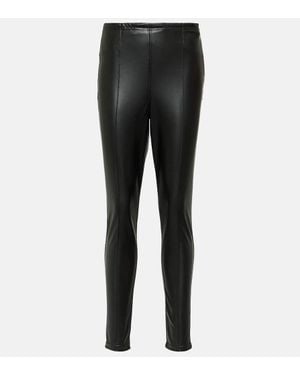 Jet Set Leggings Pegaso Aus Lederimitat - Schwarz