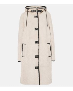 Bogner Mantel Polina Aus Shearling - Natur