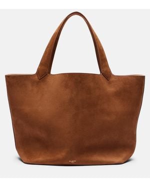 ハンドバッグ ALAIA Suede Hand Tote bag Alaïa Tote bags for Women | Online Sale up to 41% off | Lyst